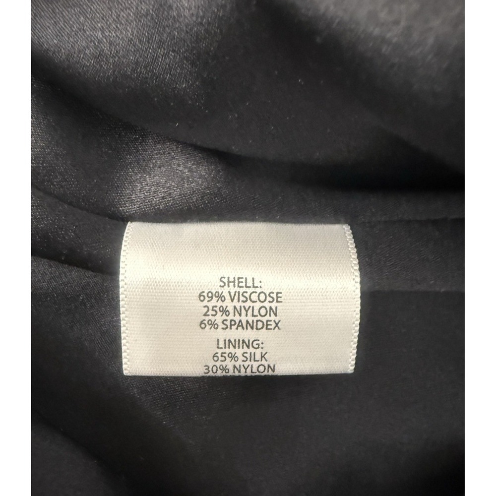 Eileen Fisher Womens Black‎ Sleeveless Lined A Line Dress Womens Size 6 - Picture 4 of 9
